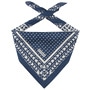 Abstract Geometric Bandana by Stetson navy