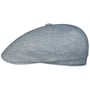 Cotton Mix Sustainable Flat Cap by Stetson light blue