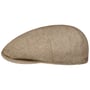 Kent Cotton Mix Sustainable Flat Cap by Stetson beige