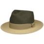 Toyo Raffia Fedora Hat by Stetson darkolive