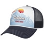 Alpine Sunset Trucker Cap by Stetson navy
