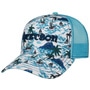 Hawaii Boats Trucker Cap by Stetson turquoise