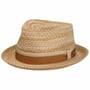 Bellano Toyo Player Straw Hat by Stetson beige-brown