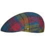 Multicolour Harris Tweed Flat Cap by Lierys mixed colours