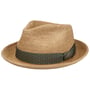 Crochet Fedora Raffia Hat by JJ Hats nature