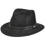 Pigskin Traveller Leather Hat by Balmoral black
