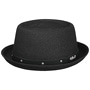 Pork Pie Toyo Straw Hat by Balmoral black