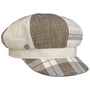 Rosemount Patchwork Newsboy Cap by Lierys cream white
