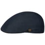 Uni Duck Linen Flat Cap by Balmoral navy