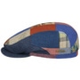 Summer Patchwork Driver Flat Cap by Stetson mixed colours