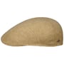 Ivy Linen Flat Cap by JJ Hats beige-mottled