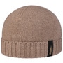 Uni Cashmere Beanie Hat by Borsalino beige