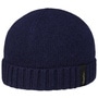 Uni Cashmere Beanie Hat by Borsalino blue