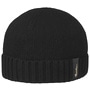 Uni Cashmere Beanie Hat by Borsalino black