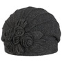 Menova Milled Wool Beret by Lierys anthracite