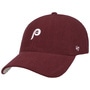 Phillies Cord Base Runner Cap by 47 Brand red
