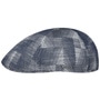 Texas Cotton Jacquard Flat Cap by Stetson white-navy