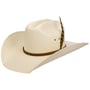 Lenuca Western Toyo Straw Hat by Stetson oatmeal