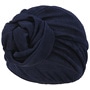 Midnight Blue Turban by Christine Headwear navy