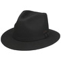 Soft Felt Traveller Wool Hat by Stetson black