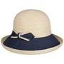Versana Upward Brimmed Hat by Seeberger nature-blue