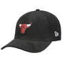 9Forty Cord MC Bulls Cap by New Era black