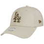 9Forty WMNS Leo Infill Dodgers Cap by New Era oatmeal