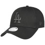 9Forty Metallic Logo Dodgers Cap by New Era black