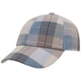 Light Summer Check Cap by Lipodo blue