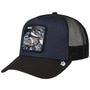 Toxic Snake Trucker Cap by Goorin Bros. black-blue
