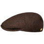 Kent Wool 160 Years Flat Cap by Stetson dark brown