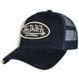 Contrast Cord Oval Patch Cap by Von Dutch petrol blue