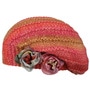 Cariva Knit Beret by GREVI coral