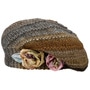Cariva Knit Beret by GREVI taupe