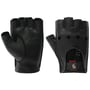 Bellaro Women’s Fingerless Gloves by Caridei black