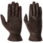 Tallinn Touch Leather Gloves by Roeckl dark brown