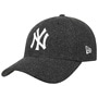 9Forty Melton Wool Yankees Cap by New Era black
