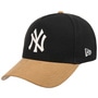 Suede Visor E-Frame Yankees Cap by New Era brown-black