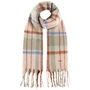 Loriant Checked Scarf by Barts mint green