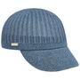 Light Summer Knit Cap by Seeberger blue