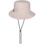 Chambray Bucket Cloth Hat by Seeberger oatmeal