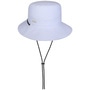Chambray Bucket Cloth Hat by Seeberger light blue