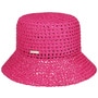 Uni Crochet Straw Hat by Seeberger pink
