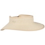 Wide Brim Visor by Seeberger oatmeal