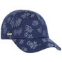 Denim Flower Cap by Seeberger denim