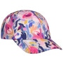 Soft Flower Print Cap by Seeberger lilac