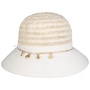 Luvana Straw Hat by Seeberger white