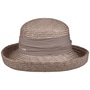Dilara Uni Straw Hat by Seeberger grey