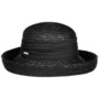 Dilara Uni Straw Hat by Seeberger black-black