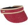 Avestina Raffia Sun Visor by Seeberger red